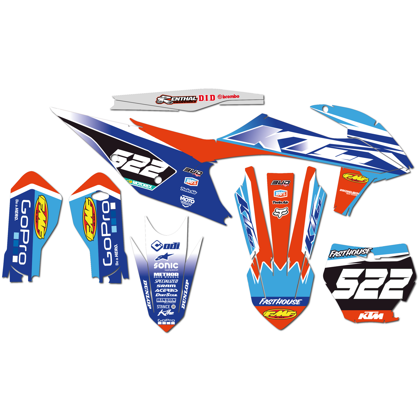 KIT DECO KTM 8